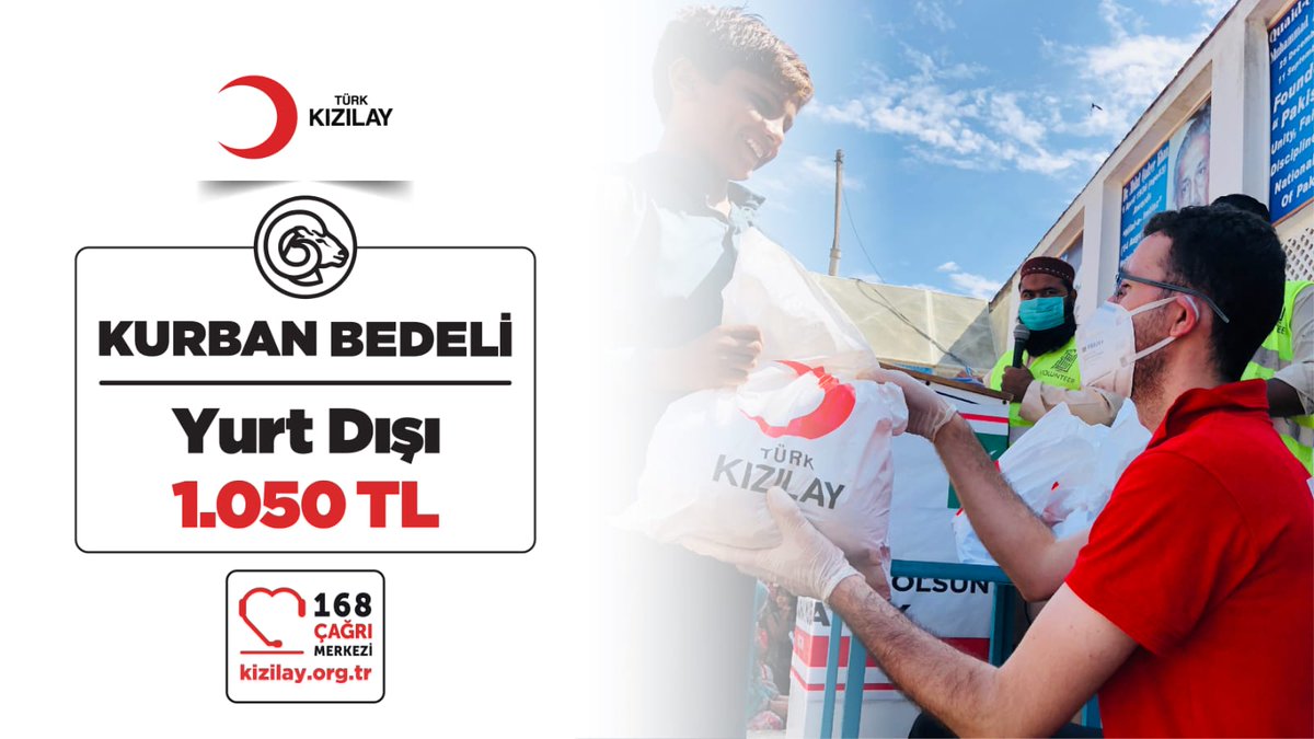 Bu yıl kesilen kurbanlar 4 milyon 700 binden fazla ihtiyaç sahibine ulaşacak. 

Hemen kizilay.org.tr adresinden vekaletinizi verebilirsiniz. 

#KurbanBereketi