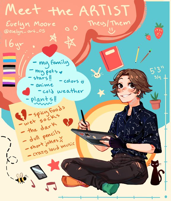Meet the Artist in celebration of reaching 20k followers!! :D thank you guys so much!!! 
