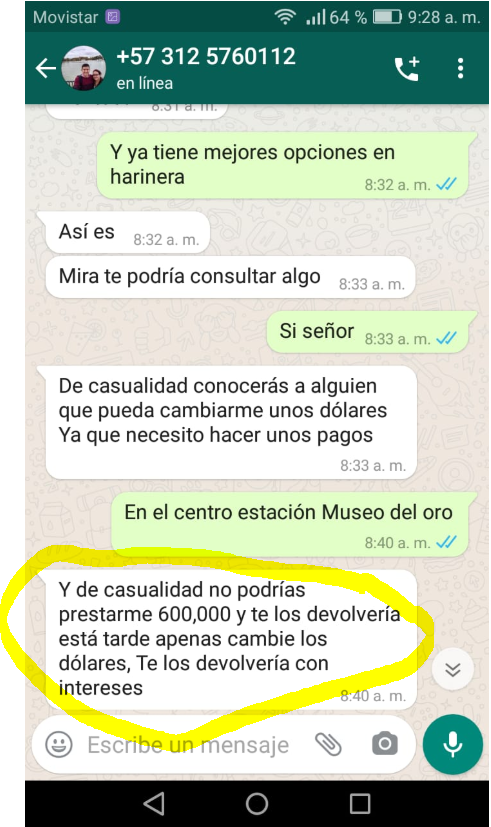 Lucho26M's tweet photo. Ayúdenme porfa a difundir estas RATAS que están suplantando a un familiar y ya lograron recibir una consignación. El @Truecaller la identifica como YANCY QUINTERO LADRONA https://t.co/md6szfqLvg
