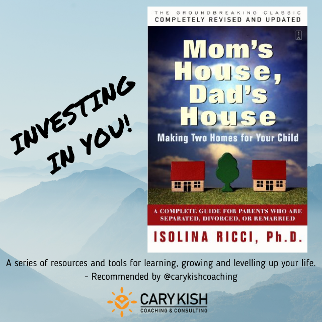 carykishcoach's tweet photo. The best investment you will ever make is in yourself.⠀⠀
This series is focused on sharing resources that I have found incredible value in and feel you will too.⠀
⠀
“Mom's House, Dad's House." 
By Isolina Ricci.

#coparentingafterdivorce #coachcary #singledads #singlemoms https://t.co/lPbB6JsVyV
