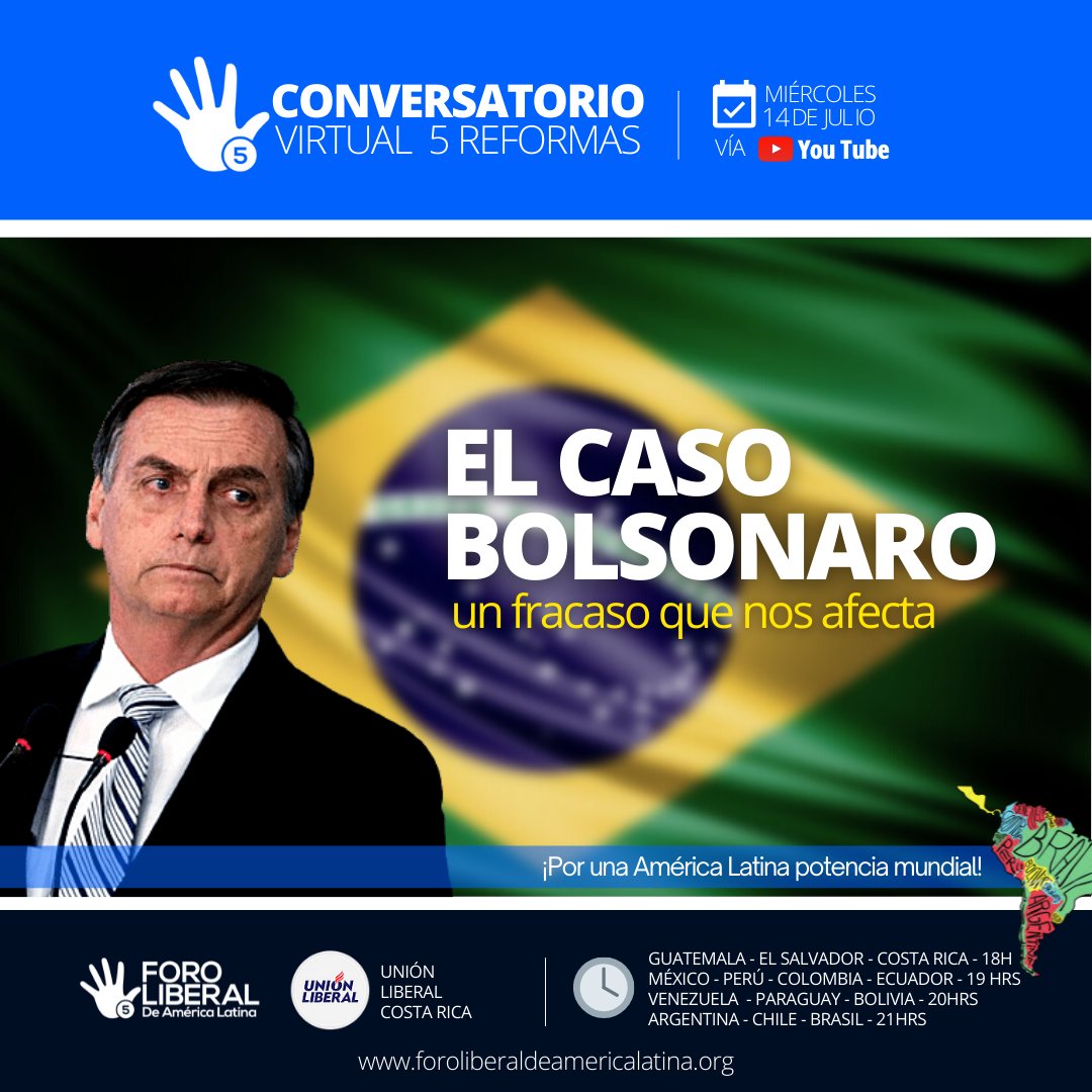 🔴  Te esperamos este miércoles 14 de julio 2021 
Vía YouTube 👉  bit.ly/ir-al-conversa… 

Guatemala - El Salvador - Costa Rica -18H
México - Perú -Colombia - Ecuador -19 hrs
Venezuela  - Paraguay - Bolivia -20hrs
Argentina - Chile - Brasil -21hrs