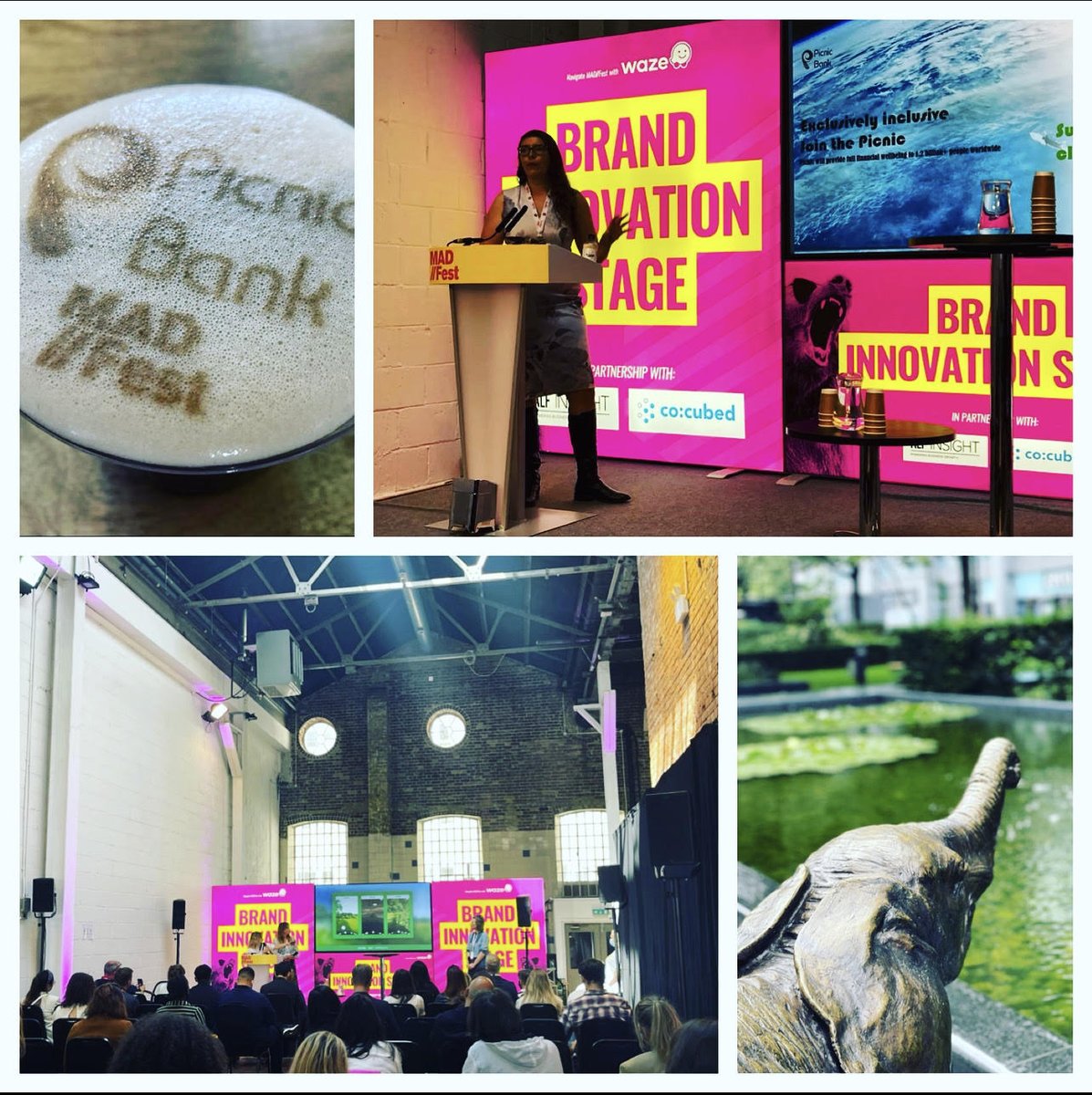 Picnic_Bank's tweet photo. #TeamTuesday Thank you so much to #Madfestlondon We all had an excellent time! Looking forward to our challenge event in January 2022 #marketing #design #Advertising #shoreditch @Picnic_Bank #ClimateFintech #FintechLondon #Sustainability #FintechforAll https://t.co/5CCT1wRd6t