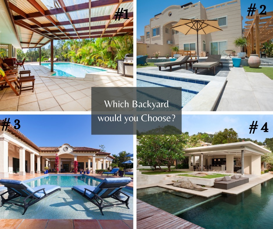RonMNedd's tweet image. If you could Redo your Backyard, Which would you choose? Comment and Share your Answers below!