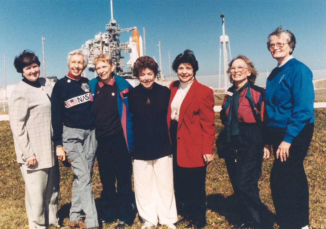 JanetsPlanet's tweet photo. Of the 13, Wally will be the first one to head to space one week from today with @JeffBezos!
Want to know more? Watch the full Mercury 13 documentary, available on @Netflix! #WallyWeek
Image Credit: @NASA https://t.co/OtZDQbRqXp