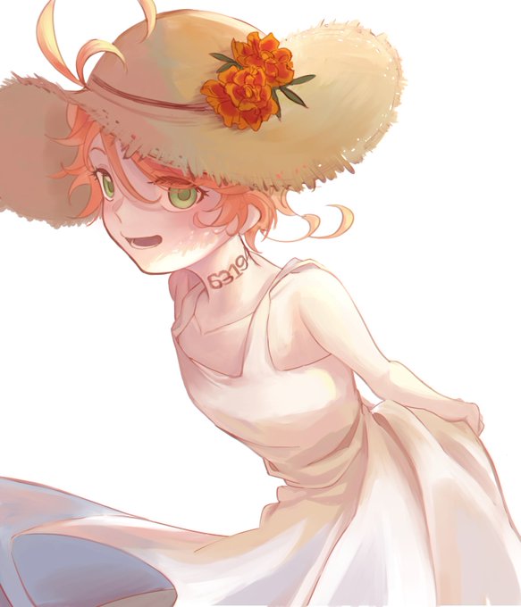 麦わらの帽子の君が揺れたマリーゴールドに似てるのtwitterイラスト検索結果