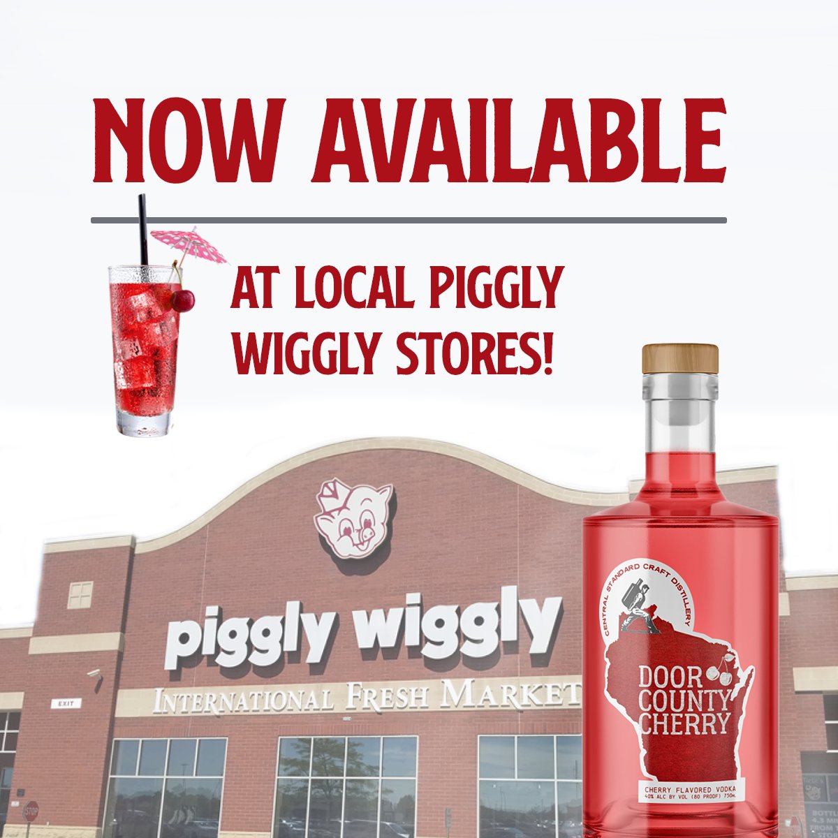 StandardDistill's tweet photo. Shop the pig! You can now find our Door County Cherry Vodka at local Piggly Wiggly stores. Grab a bottle and craft up refreshing summer cocktails!
-
@piggly_wiggly
#centralstandard #distillery #doorcounty #cherryvodka #shopthepig #pigglywiggly #cocktails #craftedtogather https://t.co/R5jmO2DZNC