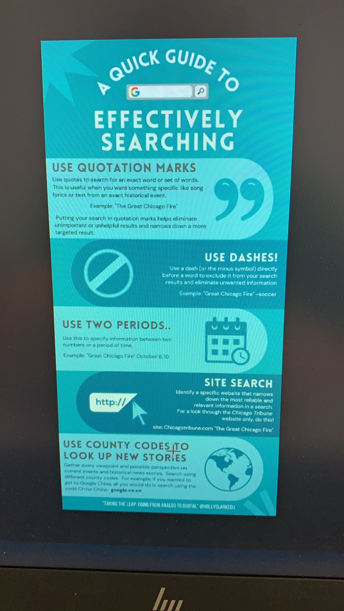 ❤️ this suggestion from our @ShelbyEdTech #shelbyinfused book study!! When Ss search, have them add “for kids” to the backend of the search so they will get usable results!  Thanks Mr Henderson! @HollyClarkEdu