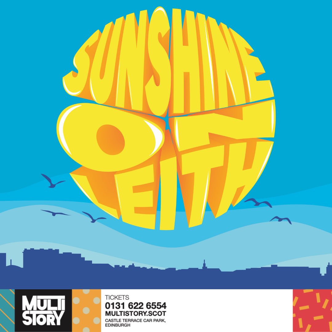 Captivate_LTD's tweet photo. ☀️ SUNSHINE ON LEITH ☀️

You guessed it. We're back with our 5-star #edfringe smash hit. Be sure to get your tickets quick! 

🗓 6 - 29 Aug | 18:30
🎟  https://t.co/NmFHZRRfZ4

We’re on our way, #MultiStory 

@Gildedballoon @ZOOvenues @DanceBase @traversetheatre @edfringe https://t.co/Iw6X6FdQJJ