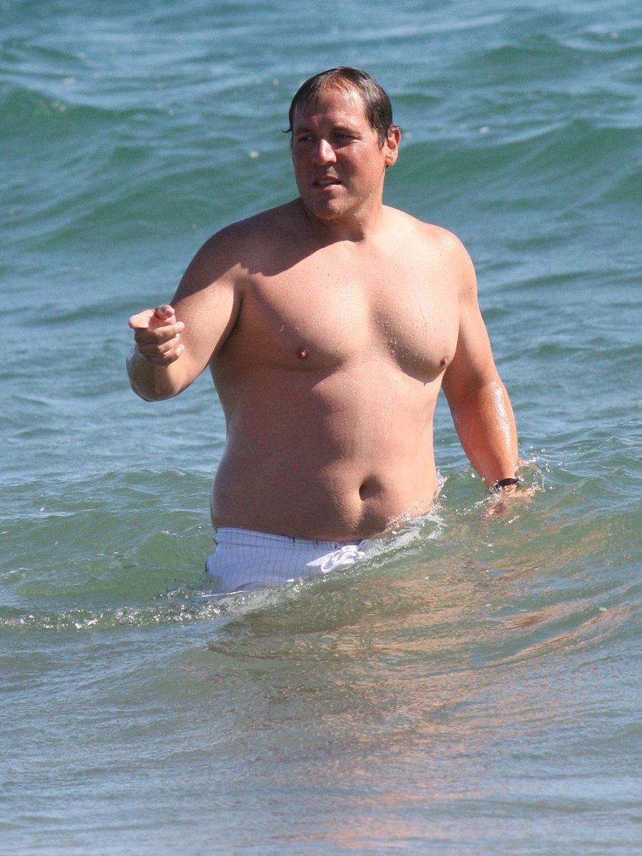 Feast your eyes on Jon Favreau's thick chest. 
