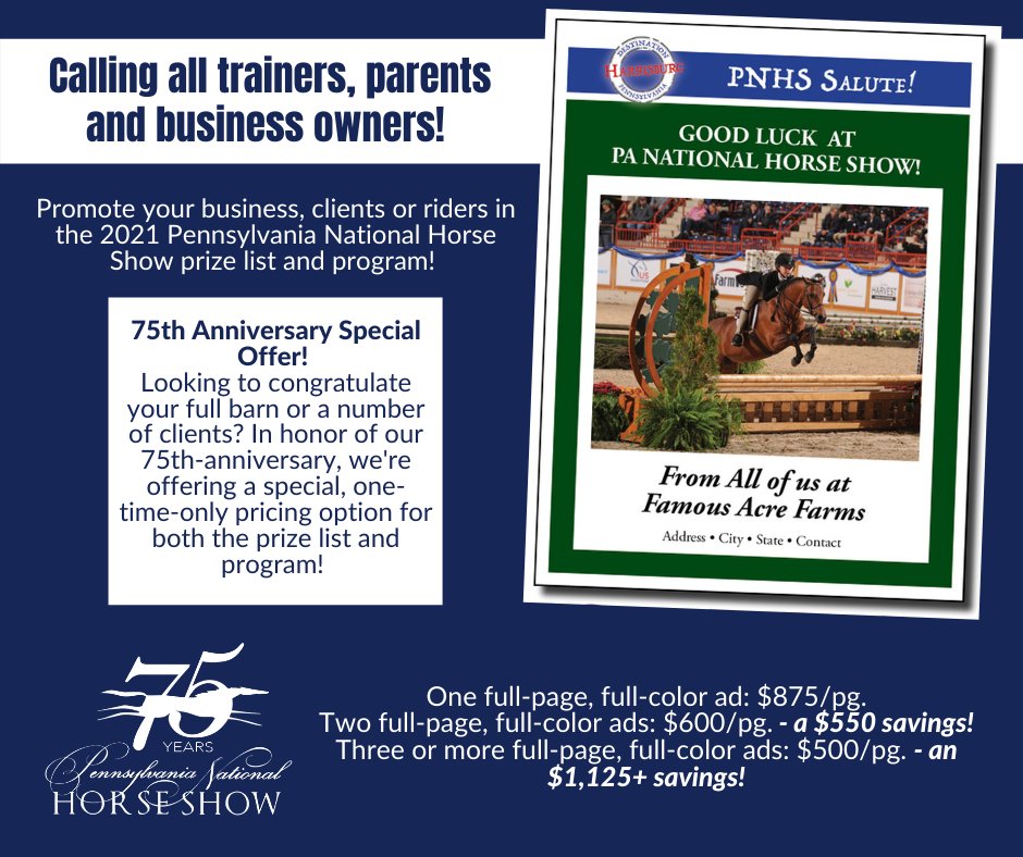 Promote your business and clients in the #PNHS2021 prize list and program! Details: bit.ly/3xEw15s