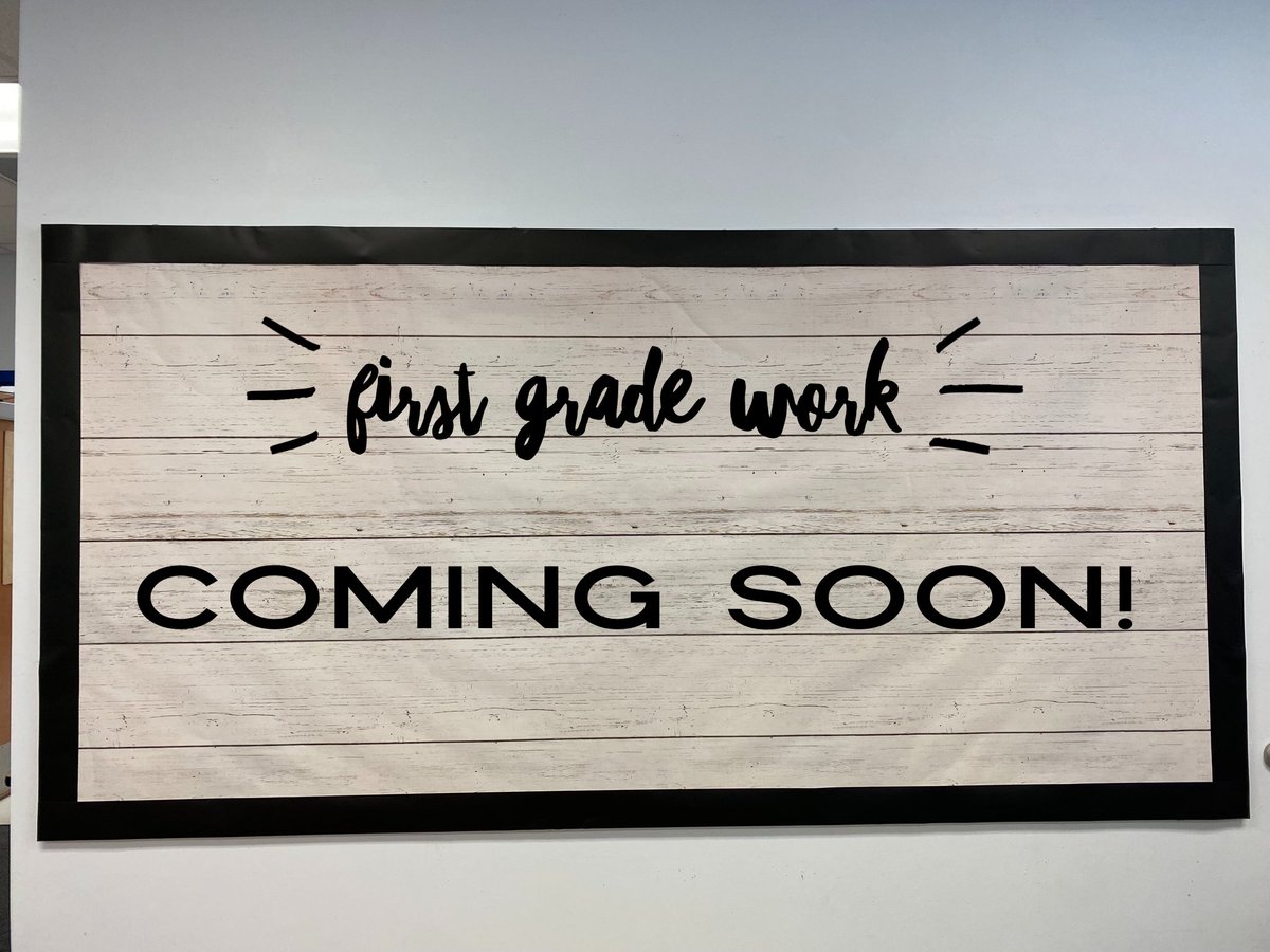 scirestudents's tweet photo. There’s not many things I delight in more than turning a classroom into a home! 
🧡💙🐊
#farmhouse #blackborder #neonaddedsoon https://t.co/h1m0JQMcRc