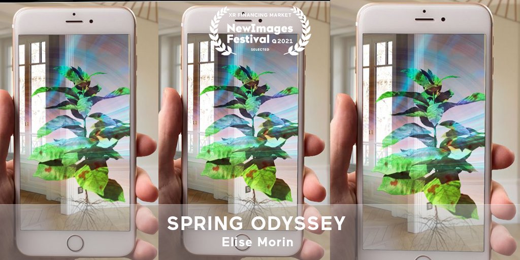 SPRING ODYSSEY AR by Elise Morin produced by  <a href="/charlestulipes/">charles drouin</a> at <a href="/TulipesCie/">Tulipes & Cie</a> &amp; <a href="/ChloeFJ/">Chloé Jarry</a> at <a href="/LucidRealities/">Lucid Realities</a> invites you to meet a mutant tobacco plant, the M_Plant, an irradiated plant that spent time in the Red Forest, located 1 km from the Chernobyl power plant.