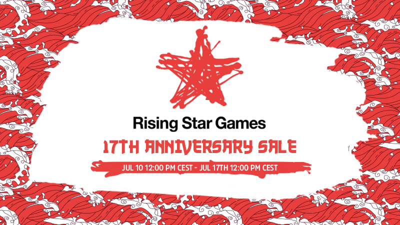 RisingStarGames's tweet photo. 📣 PSA: Don't miss out on our 17th Anniversary Sale on @Steam!
We celebrate 17 years of pure awesomeness with with up to 80% discount on our titles! 🥳🥳🥳

Join the party now!
https://t.co/QELlgS80UO https://t.co/3m9diHVTRU