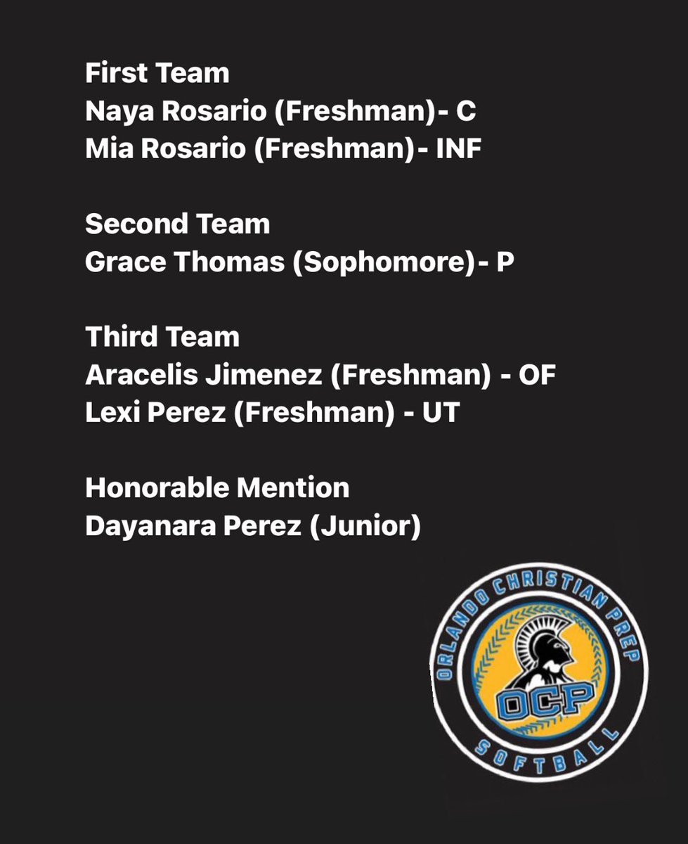 OCP Varsity Softball tweet media