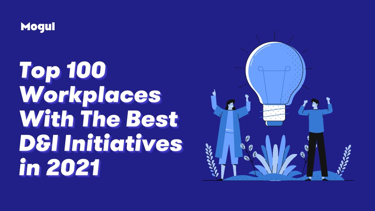 We're honored to be on <a href="/onMogul/">Mogul</a>'s 'Top 100 Workplaces with the Best D&amp;I Initiatives in 2021.' Learn more about our #Diversity, #Inclusion, and #Belonging priorities viacomcbs.com/inclusion #LifeAtViacomCBS