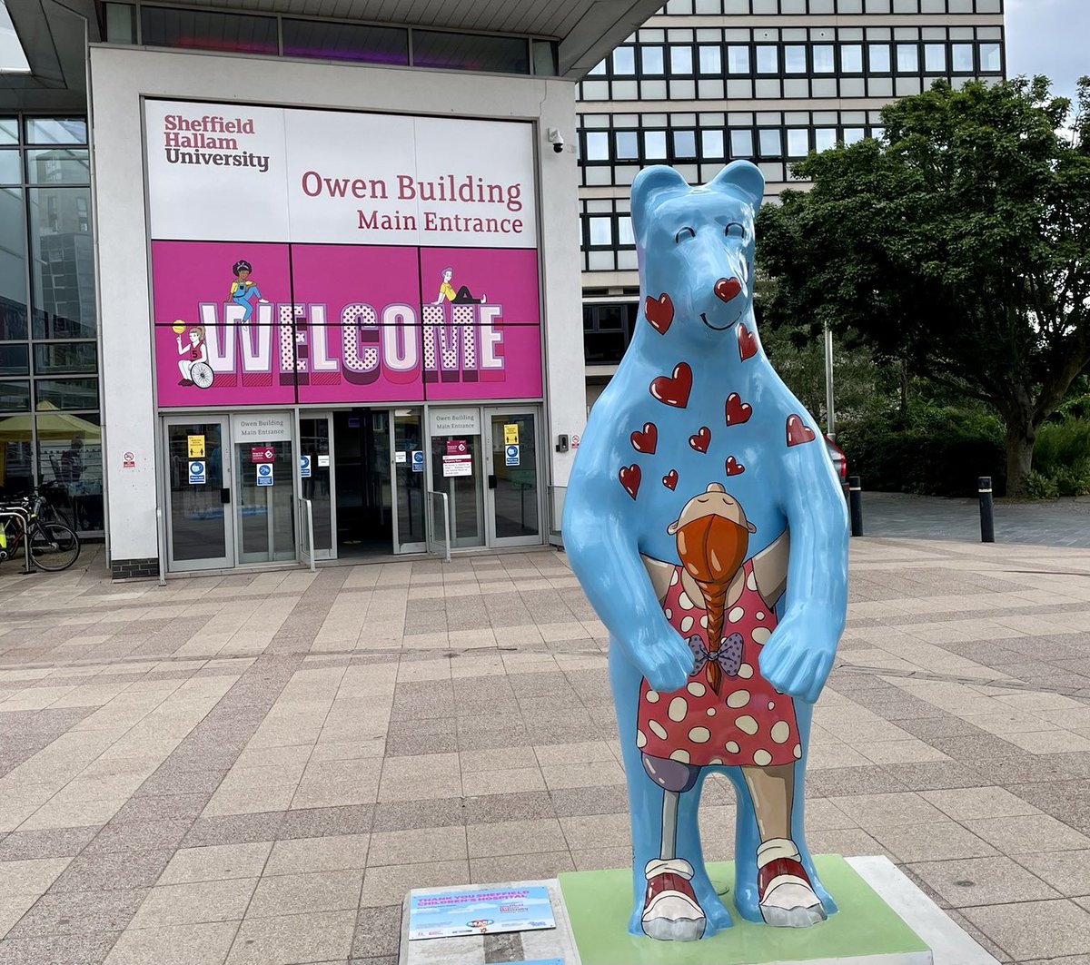 Sheffield Hallam University tweet media