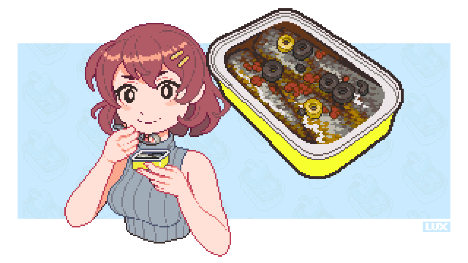 hey #portfolioday! I'm lux and I make pixel art professionally for games and other things!! I also create tutorials and educational articles about pixel art!
🍕 https://t.co/fLTJtrLqaC
📸 https://t.co/Q4otazjhUq