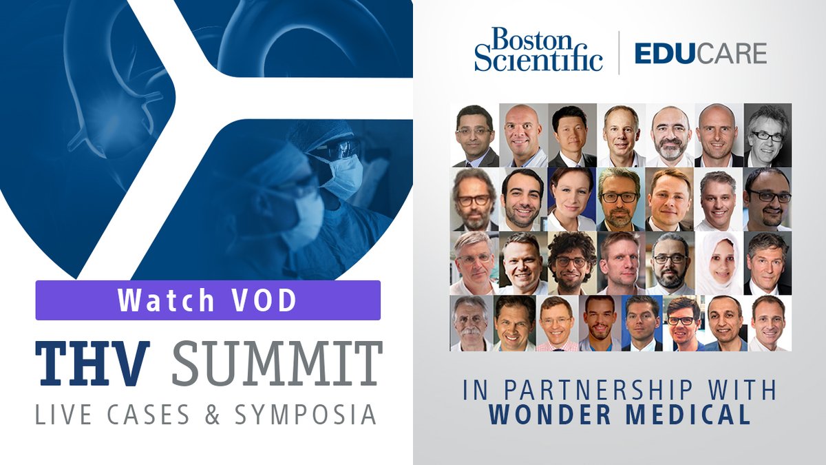 BSC_EU_Heart's tweet photo. #THVSummit recordings are now available! Watch and learn from renowned Experts in the field of #StructuralHeartValves on how to improve #TAVI patient outcomes through science, education and best practice: https://t.co/HnW6sbjwaC https://t.co/JuQNbRlbZC
