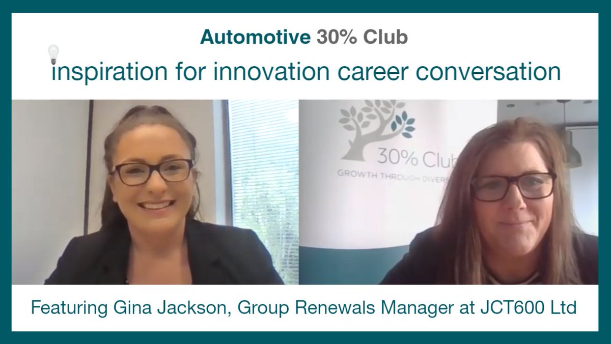 Thank you to Gina Jackson, Group Renewals Manager @JCT600 for speaking to us as part of our #I4I Career Conversations.

Gina highlights that studying for a BTEC in Travel &amp; Tourism allowed her to gain practical skills, even though it wasn’t her first choice.