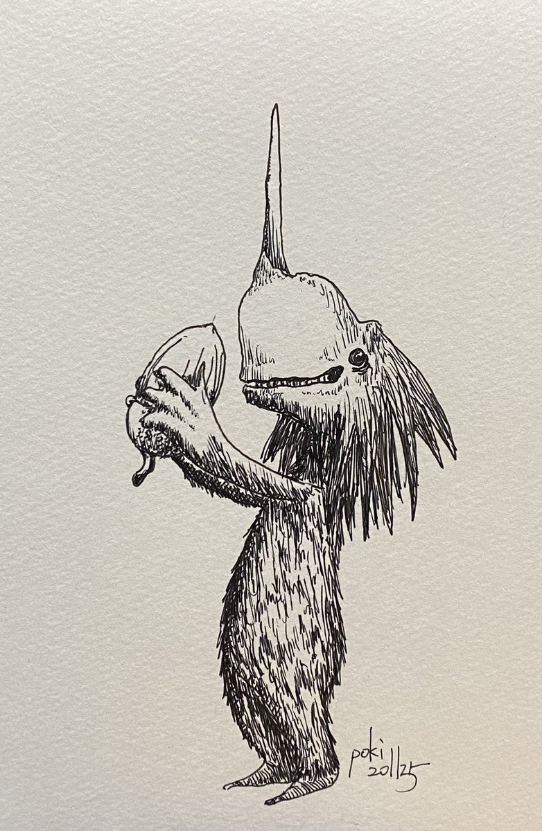 遅ればせの #PortfolioDay
ボールペンや万年筆で空想画を描いています。 