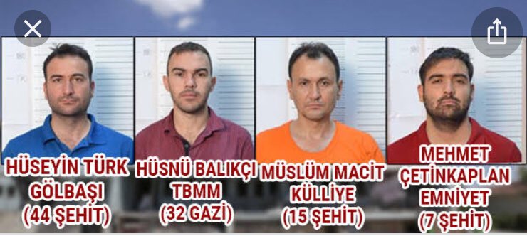 15 Temmuz hain pilotlarına verilen cezalardan ne farkımız var el vicdan V uk 359 ceza alanlar sadece esnaf.