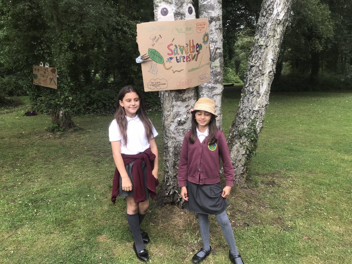 Some of the faces that helped the trees find their voices! <a href="/southwalesargus/">South Wales Argus</a> <a href="/MP_Primary/">Mount Pleasant</a> <a href="/wild_rogerstone/">WildAboutRogerstone</a>