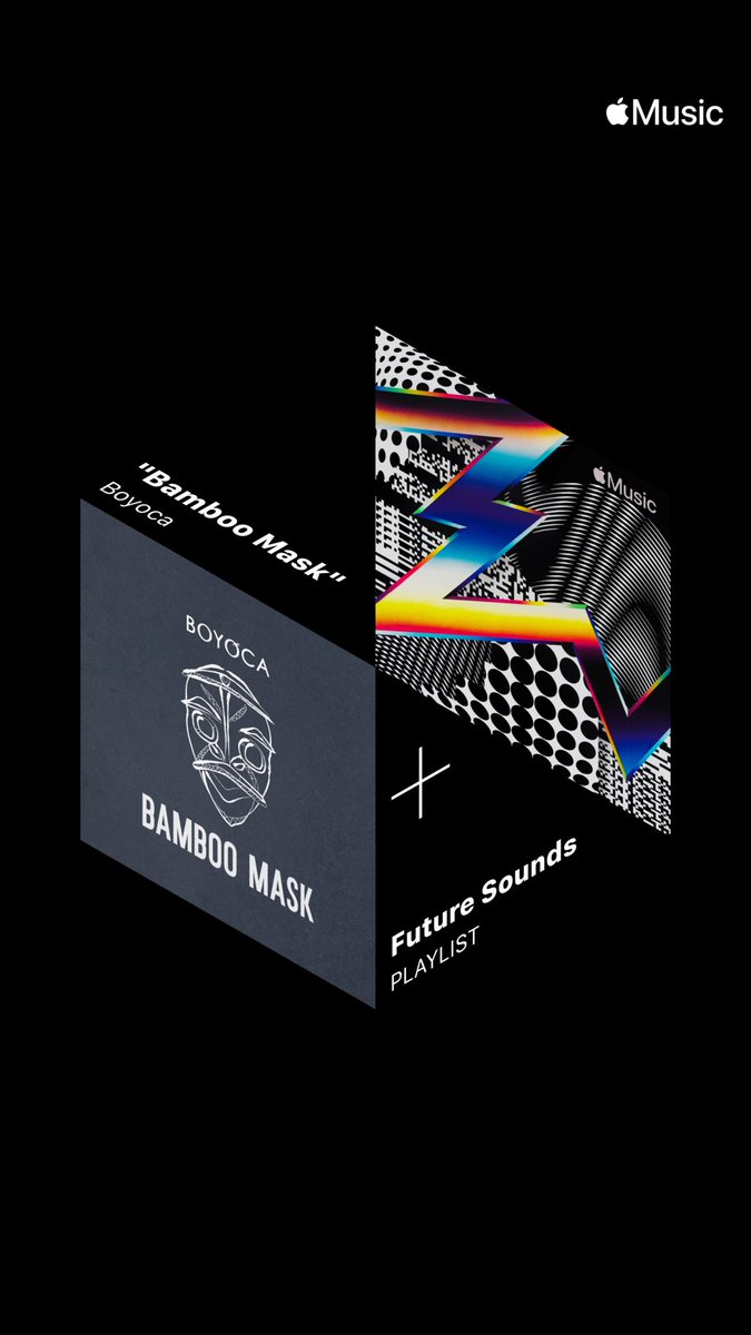 Been buzzing to finally have one of our new tunes out - take a listen to Bamboo Mask on the Apple Music Future Sounds Playlist  to hear us feature alongside some of the artists who inspire us 💥 boyoca.lnk.to/bamboomask/app… #NewMusic #boyocamusic #applemusic #emk