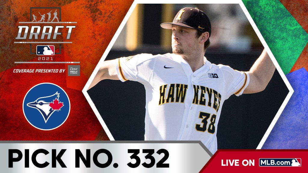 With their 11th-round pick, the <a href="/BlueJays/">Toronto Blue Jays</a> select <a href="/UIBaseball/">Iowa Baseball</a> left-hander Trenton Wallace, No. 237 on the Top 250 Draft Prospects list.

Watch live: atmlb.com/3mDxJh0