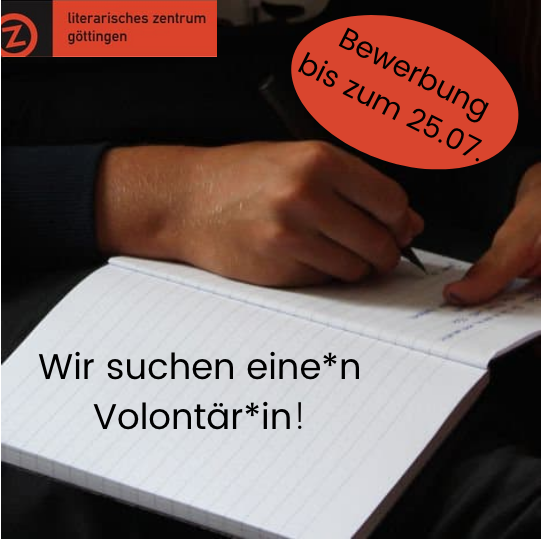 Wir suchen ab dem 01.10.2021 wieder eine*n Volontär*in. Für das einjährige Volontariat können sich Studierende der <a href="/uniGoettingen/">Uni Göttingen</a> bis zum 25.07. bewerben. Weitere Infos bekommt ihr hier: linktr.ee/Literarisches_…
#volontariat #ausschreibung #literaturveranstaltungsbetrieb