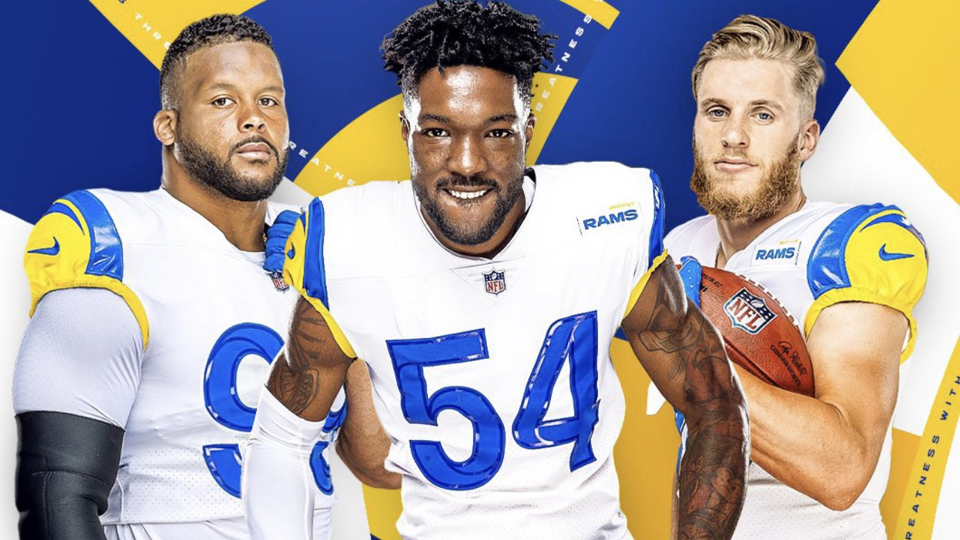 Los Angeles Rams Unveil Rams And Jets Reveal Uniform Choices For Week