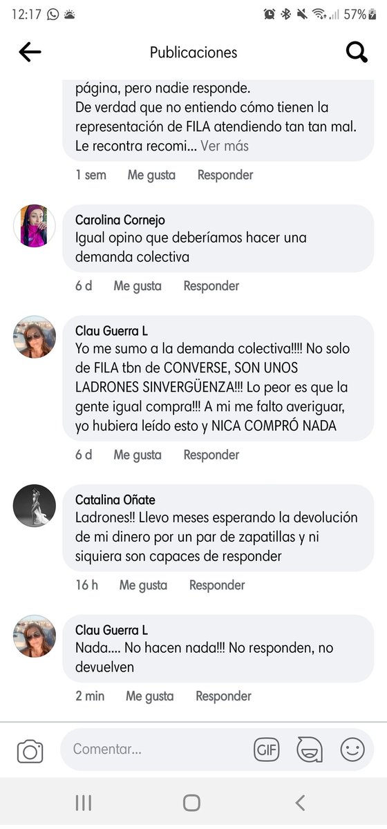 Clauuu_G's tweet image. Ojo señores con Colliseum, esta tienda trae la marca @Converse a Chile pero la post venta online es fatal, manda cualquier cosa y luego la retiran y no te dan la $$$ de vuelta y @SERNAC no hace nada!!! No tienen cuenta TW en IG desactivan comentarios #robot2point0