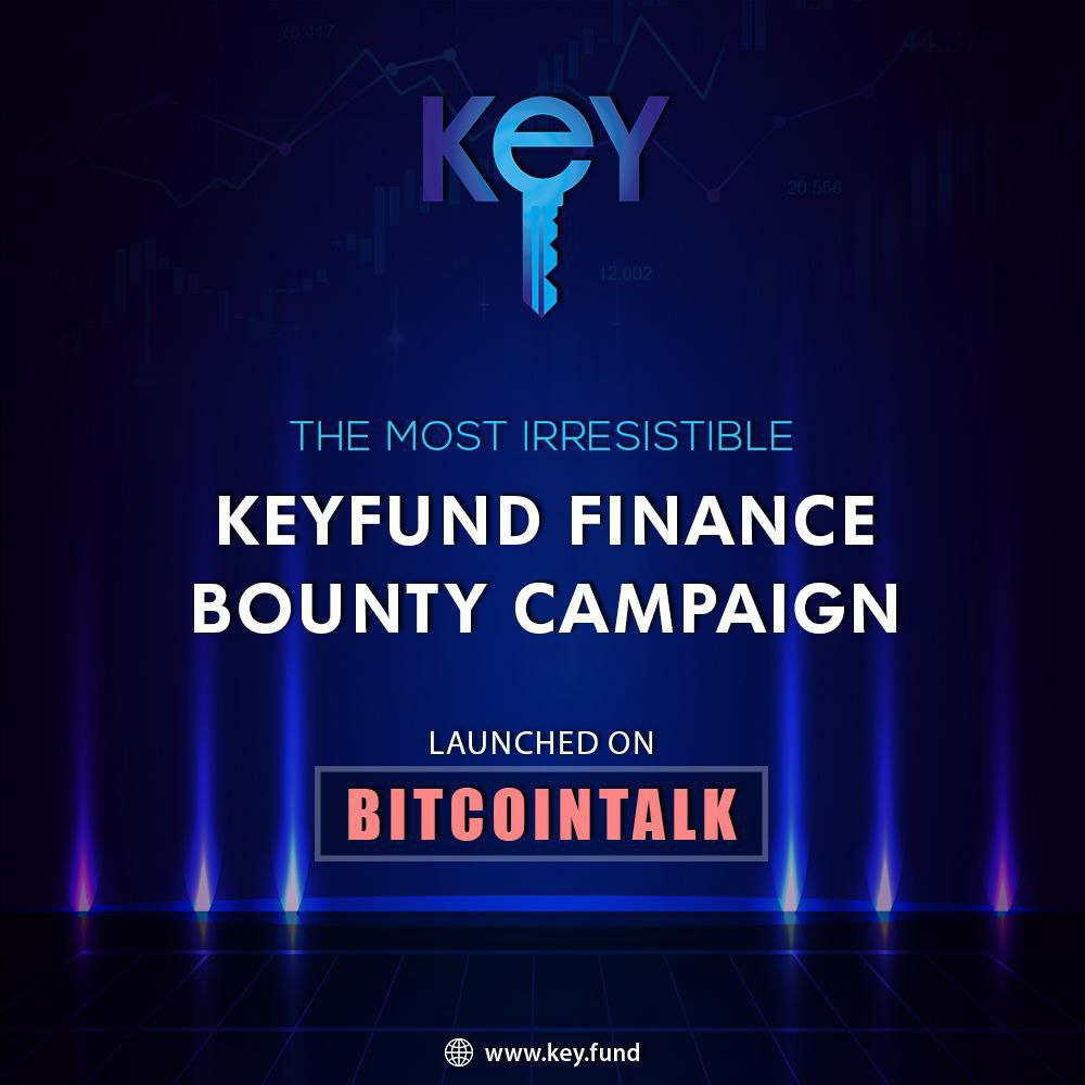 Key_Fund's tweet photo. The most irresistible KeyFund  Bounty Campaign is Live on BitcoinTalk!

🔷 Website :  https://t.co/jU0RBeN1xo

🔷 BitcoinTalk Bounty Campaign : https://t.co/oSdwfRvAd2

#KeyFund #Cryptocurrency #BNB #Bitcoin #Binance https://t.co/AzKBLqfbbN