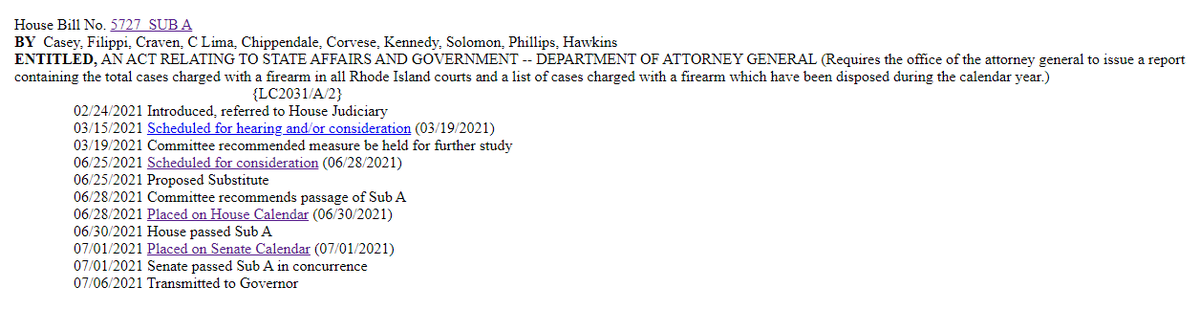 kathyprojo's tweet image. Appears deadline for decision has passed. What did @GovDanMcKee do with this gun statistics bill sought by gun-rights advocates:  sign it, veto it, allow it to become law without his signature? 
#YooHoo @andrea_palagi @MattSheaff @AlanaCerrone