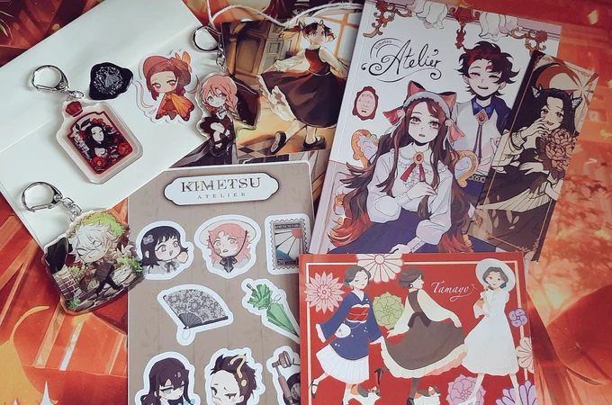 AYAYAYAY My copy of @KNYVintageZine just came in today 🥺💕 It's all so cute and pretty I'm so thankful for being able to contribute to such a wonderful zine aaaaaaaa 