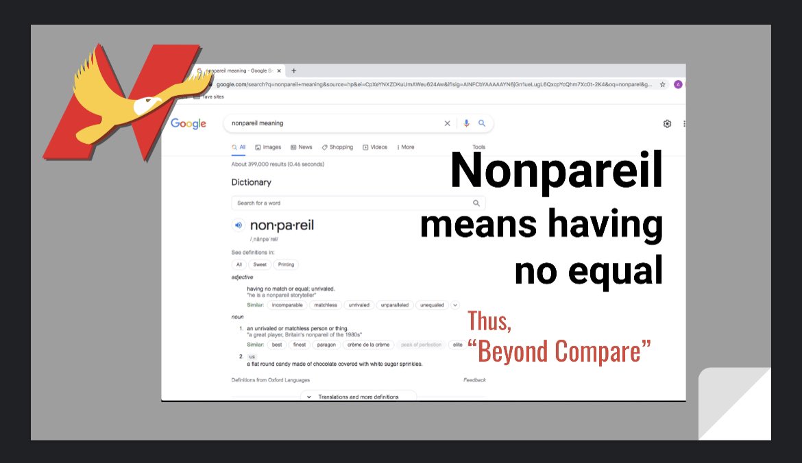 Nonpareil International tweet media