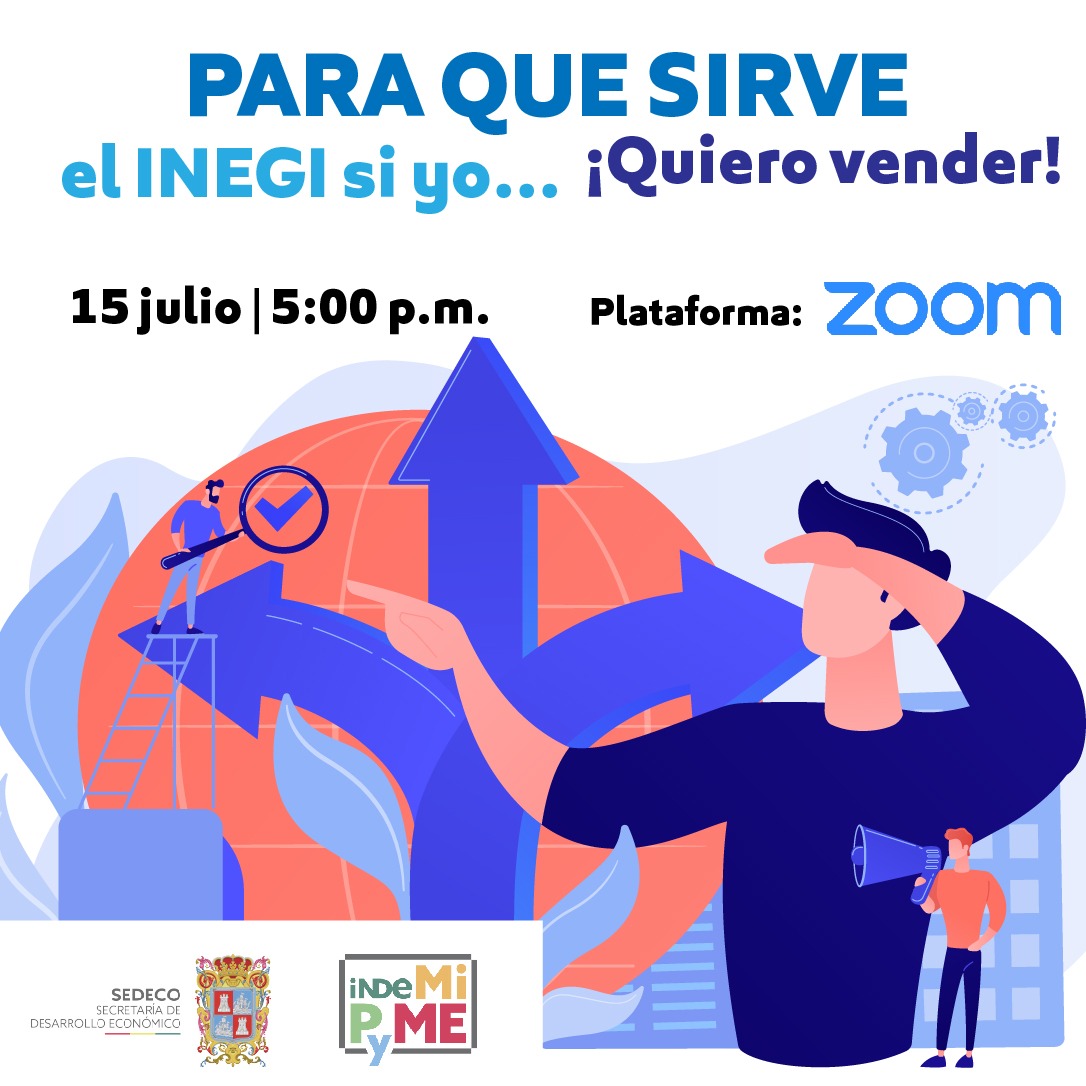 ConsumeCampeche's tweet photo. Para que sirve el INEGI si yo … ¡Quiero vender! 🛒

No te pierdas la capacitación virtual el jueves 15 de julio a las 5:00 p.m. por medio de la plataforma zoom📲👩‍💻. 

Regístrate en el siguiente enlace📝: https://t.co/nJL53iAEJu https://t.co/AkdUglvAOI