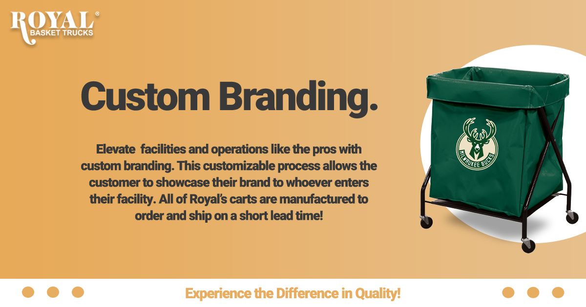 Elevate Your Look Like The Pros‼🙌

Good luck to the Milwaukee Bucks as they try to bring home the hardware for the city 🏆#BucksIn6️⃣

#RoyalBasketTrucks #CartsForYou #MilwaukeeBucks #NBAFinals #EquipmentManagers #FacilitiesManagers #AEMA #CustomBranding #ExperienceTheDifference