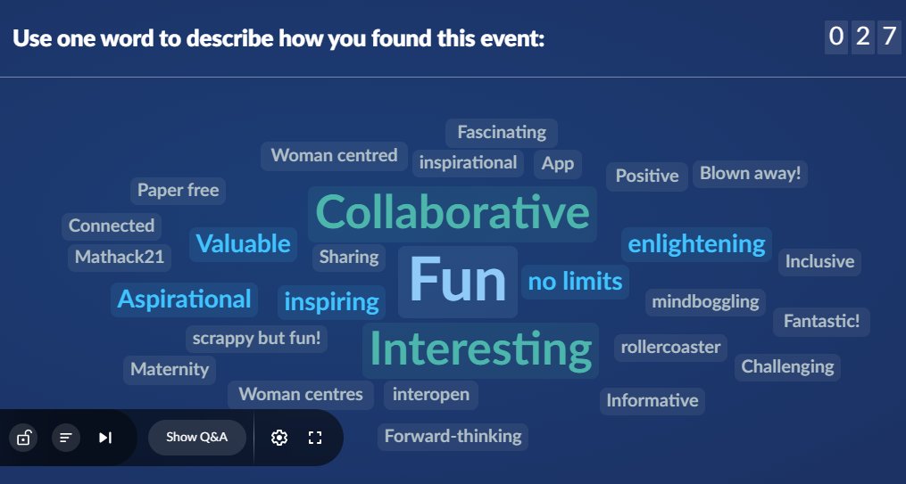 And the winners of our Maternity and PHR Hackathon are the Badger Set team!! <a href="/Share2Care_S2C/">Share2Care</a> <a href="/janeirodigital/">Janeiro Digital</a> <a href="/confluentinc/">Confluent</a>
<a href="/BadgerNetUK/">BadgerNet</a> 🔥🔥

Plus, Chair's Choice - the teams <a href="/SidqamLtd/">Sidqam Ltd (Direcht) 💚</a> <a href="/mymedrec/">My Medical Record</a> and <a href="/follownurturey/">Nurturey</a> behind the Community Midwife project 💪

Thank you to all!