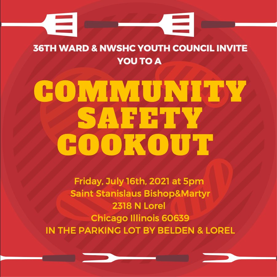 Chicago Academy HS (@chiacadhs) on Twitter photo Join us for a Community Safety Cookout! Let's discuss ways we can keep our young people and our community safe. Thank you <a href="/gilbert36ward/">Gilbert Villegas</a> for hosting this event so that our community can heal and propose solutions. @NWSHC #CommunitySafety #CommunityEngagement Join us for a Community Safety Cookout! Let's discuss ways we can keep our young people and our community safe. Thank you <a href="/gilbert36ward/">Gilbert Villegas</a> for hosting this event so that our community can heal and propose solutions. @NWSHC #CommunitySafety #CommunityEngagement
