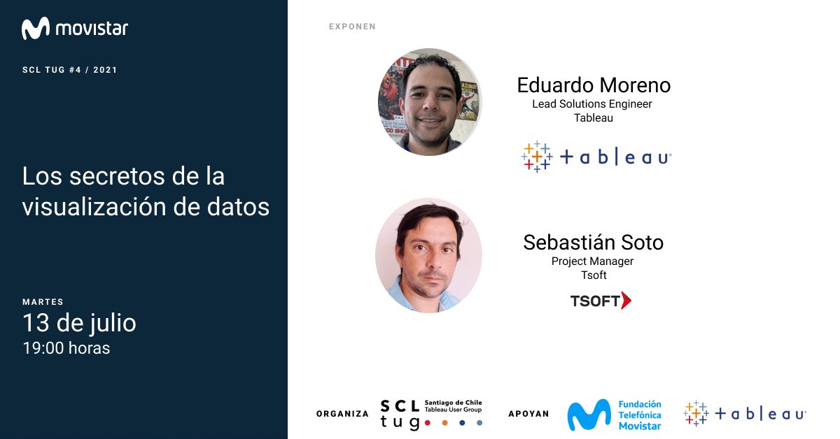 SCL TUG _ Grupo de Usuarios Tableau Chile tweet media