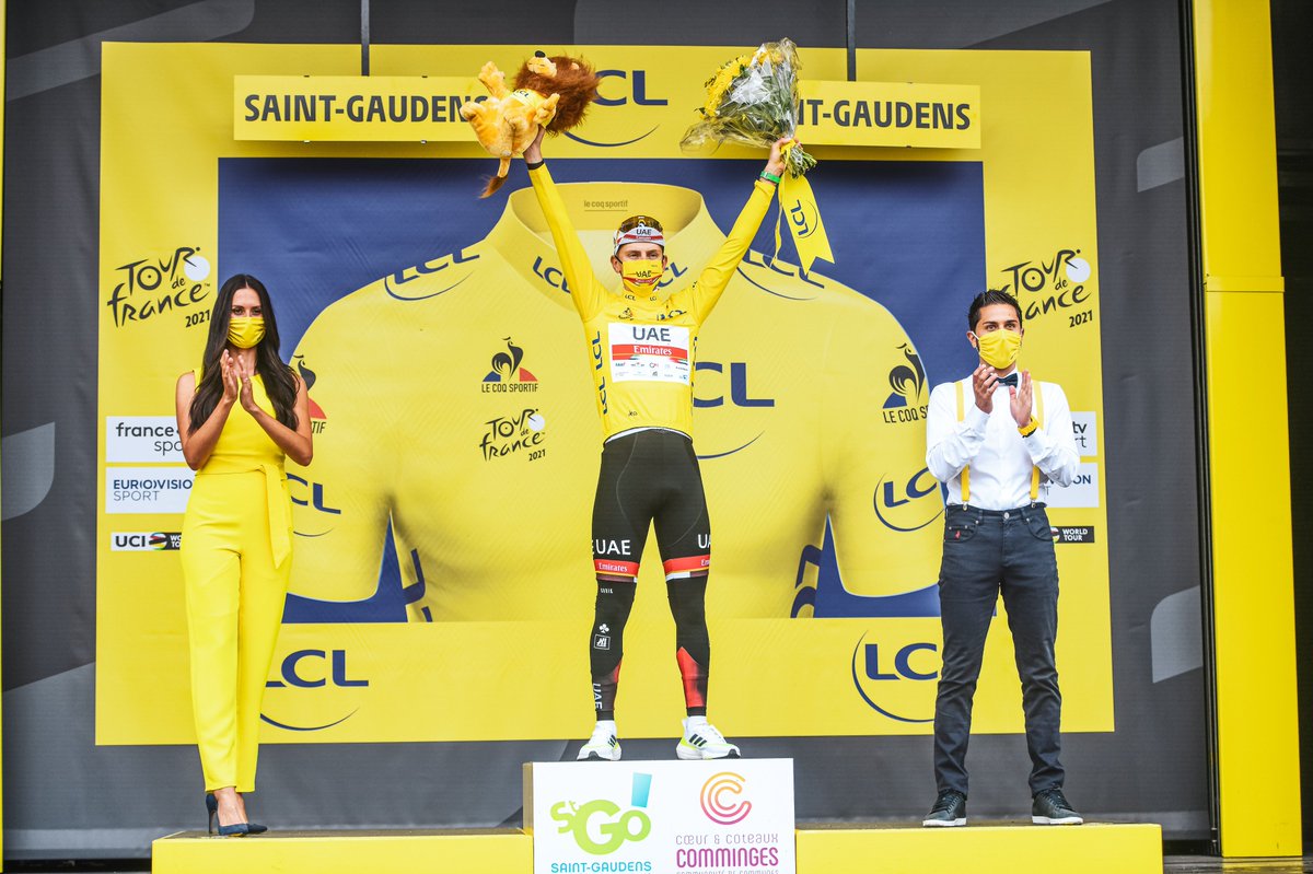 💛 RT &amp; follow for the chance to win an @tamaupogi Yellow Jersey with <a href="/MaillotjauneLCL/">Maillot Jaune LCL</a> 

💛 RT &amp; follow pour tenter de gagner un Maillot Jaune dédicacé par @tamaupogi avec <a href="/MaillotjauneLCL/">Maillot Jaune LCL</a> 

#TDF2021