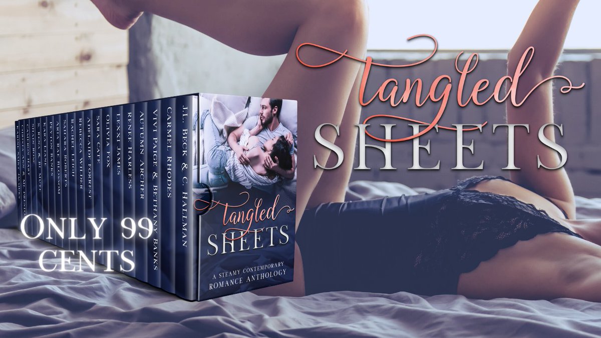 CassyHallman's tweet photo. NOW LIVE Tangled Sheets NOW LIVE
BUY For ONLY 99 cents>>>https://t.co/M8x5Uh7VqH
ENTER GIVEAWAY here>>>https://t.co/5tab51wn7O
#booksale #99centsromance #contemporaryromance #romancereads #boxsetsavings #romanceanthology #books #romancebooks https://t.co/kLDSEJkng2