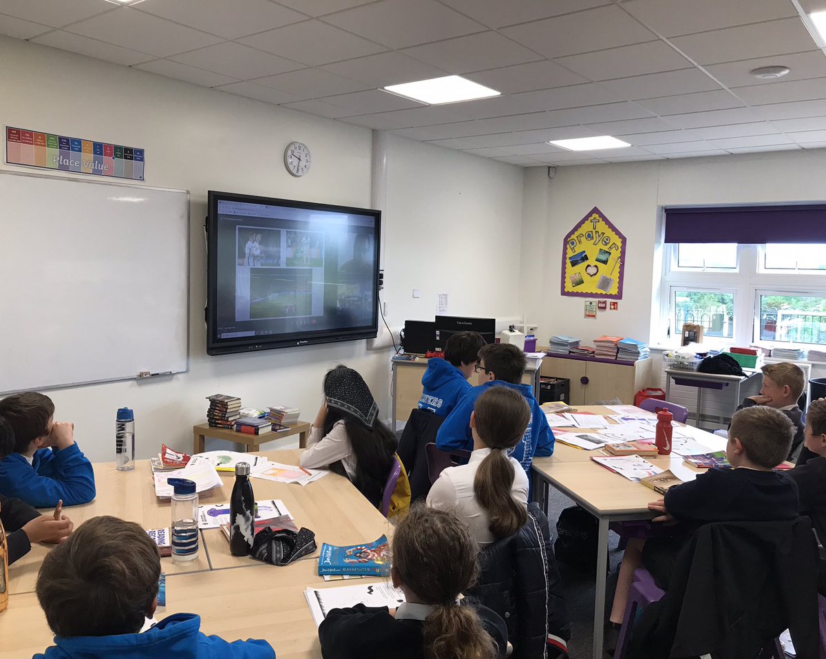 Swifts really enjoyed our worship and PSHE today led remotely by <a href="/MrBradshaw7/">Mr. Bradshaw</a>. We focussed on the values of resilience and empathy, following England’s defeat. We wrote letters to Gareth Southgate focussing on the positive impact the team have had on us all.  <a href="/LanghoStLeonard/">St Leonard's School</a>