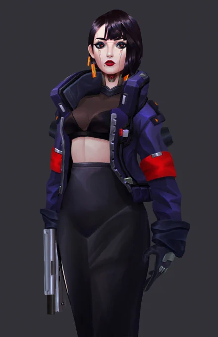 Hiya #PortfolioDay! I'm currently a Character Art Intern at Riot Games for this year! My deepest darkest secret is that I wanna learn how to make a cute, badass character model (that someone would wanna be stepped on by, I didn't say that)💖✨ 