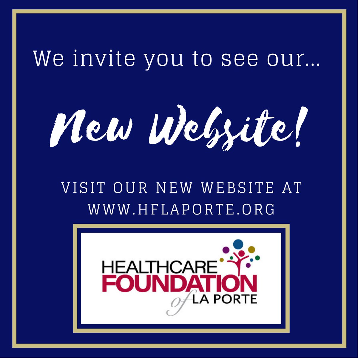 Healthcare Foundation of La Porte (@hflaporte) on Twitter photo 