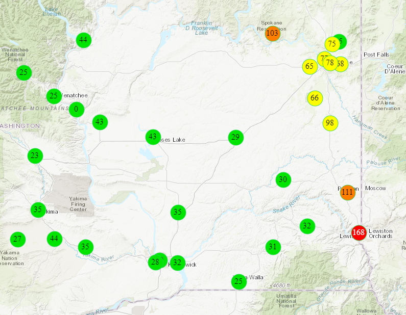 Ecology Eastern Region on Twitter "We've issued an Air Quality Alert