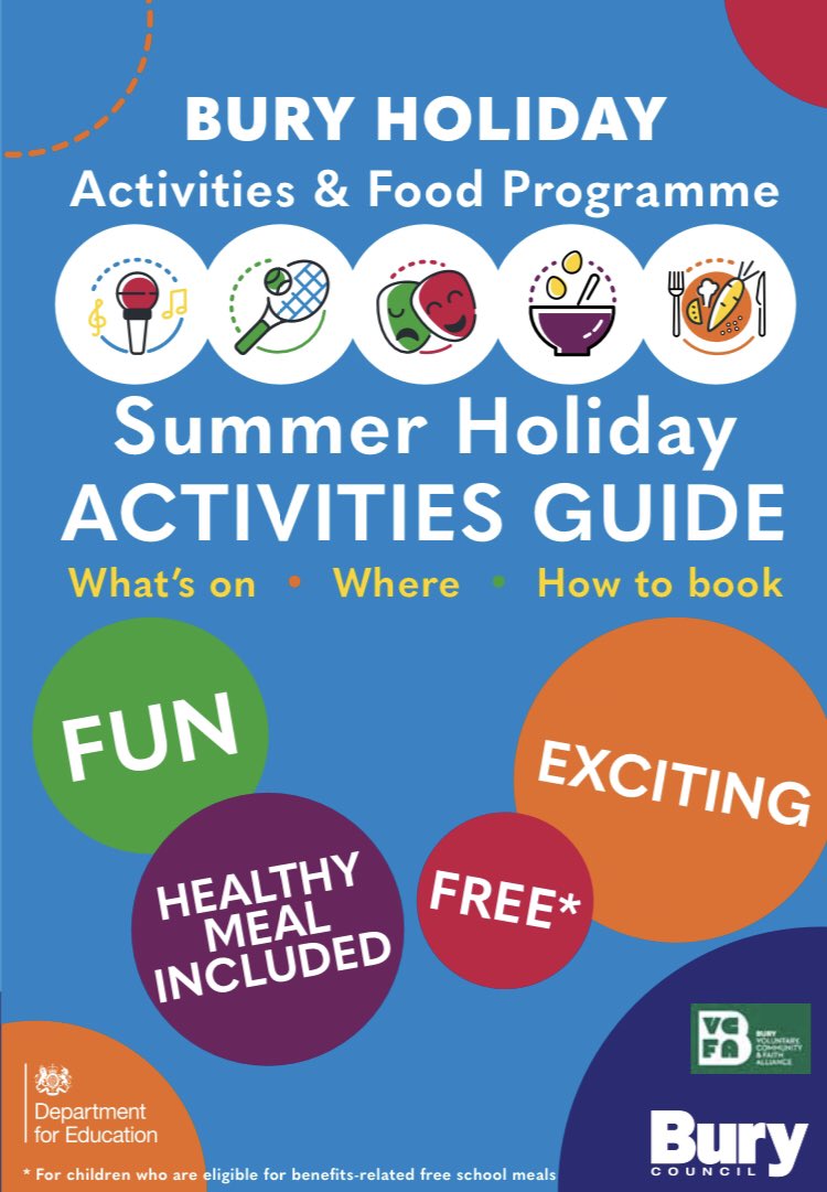 BuryFCFoundatn's tweet image. Thank you to the inspirational @MarcusRashford for all his hard work helping children across the whole of England

If your child is 7-14 years old &amp;amp; receives free school meals, you can sign them up for the Holiday Activies &amp;amp; Food programme now at bury.gov.uk/holiday-activi…