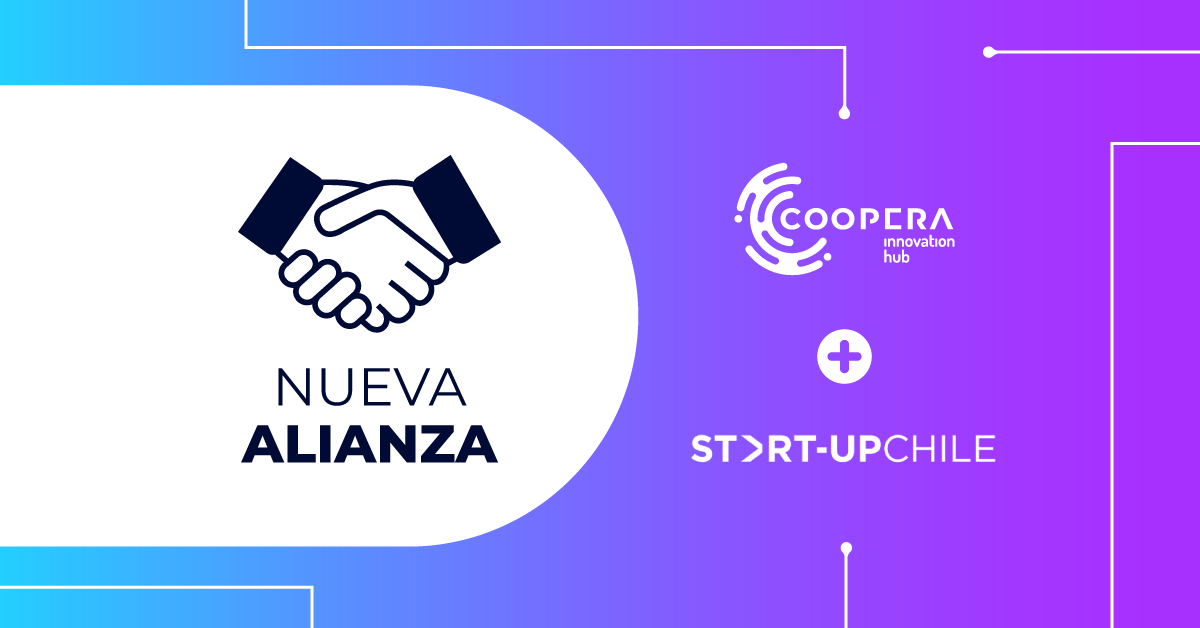 📢 ¡Anunciamos nueva alianza con Start-up Chile!

Start-Up Chile (SUP) es una aceleradora de negocios creada por el Gobierno de Chile para traer un alto nivel de emprendimiento basado en la innovación con sustento en Chile 💪

¡Bienvenidos a nuestar comunidad!

 #CooperaHub 🚀