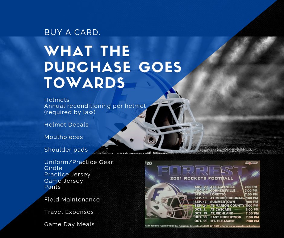 ForrestRockets's tweet photo. BUY A CARD!! Your support means everything. #buyacard #weareforrest #supportyourteam #forrestfootball https://t.co/wuCUtMMzhy