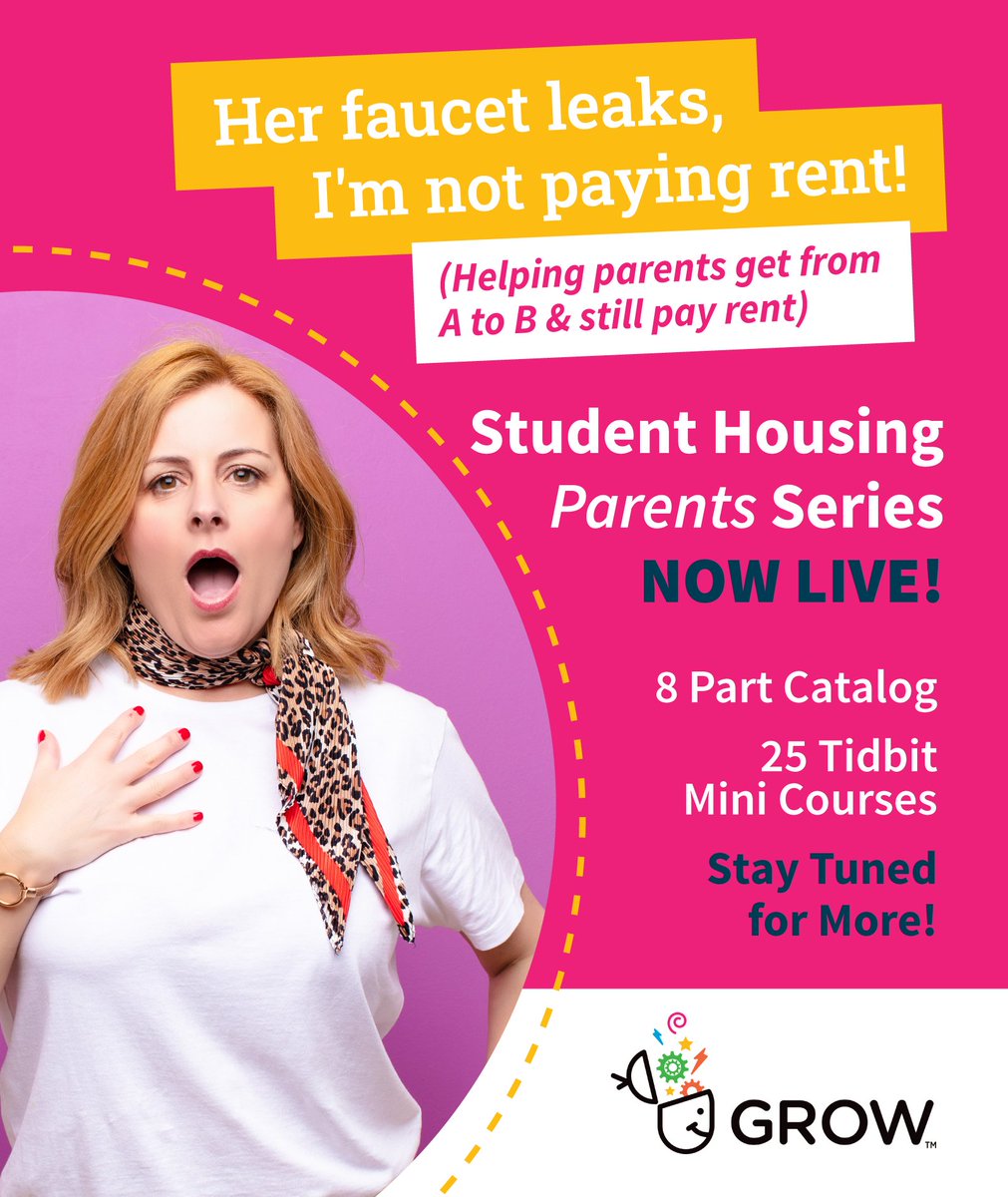 Student Housing! Sometimes a situation can escalate out of anger 😡, a misunderstanding 🤷‍♂️, or simple lack of communication 🤐. Learning how to handle a resident or parent calmly, without giving into their demands, but still ending the conversation that makes everyone ha ...